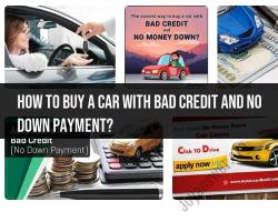 Buying a Car with Bad Credit and No Down Payment: Tips and Options