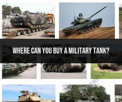 Buying a Military Tank: What You Need to Know