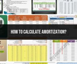 Calculating Amortization: Financial Analysis