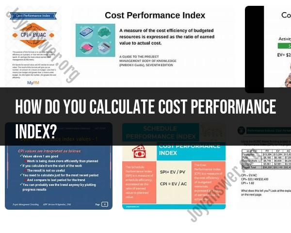 Calculating Cost Performance Index (CPI): Performance Metrics Methodology