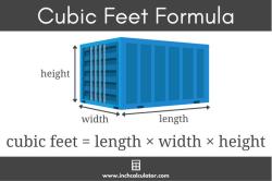 Calculating Cubic Feet: Formulas and Examples