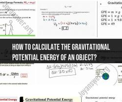 Calculating Gravitational Potential Energy: A Simple Guide