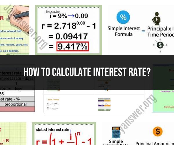 Calculating Interest Rate: Simple Steps
