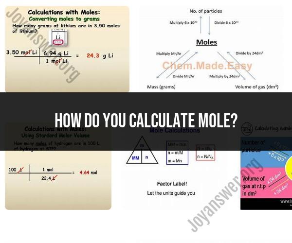 Calculating Moles: A Fundamental Chemistry Concept