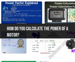 Calculating Motor Power: Methods and Formulas