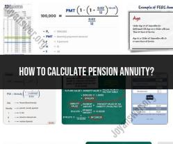 Calculating Pension Annuity: A Comprehensive Guide