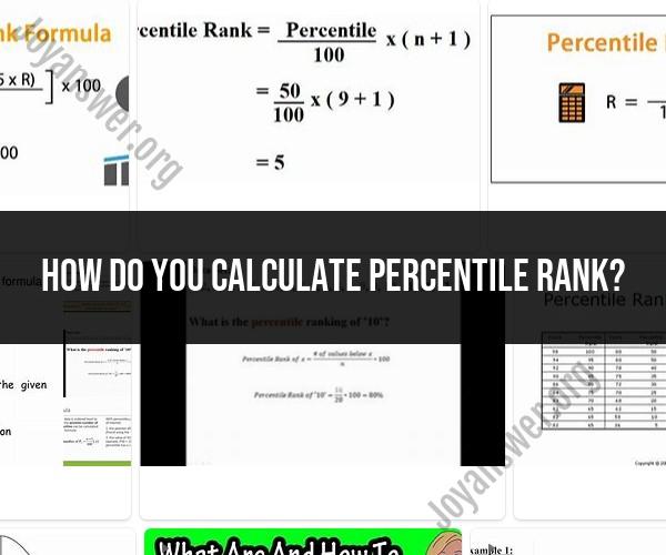 Calculating Percentile Rank: Understanding Relative Position