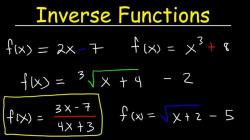 Calculating the Inverse of a Function: Methodology and Steps