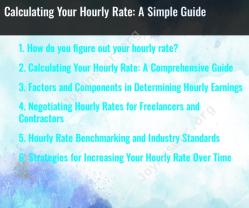 Calculating Your Hourly Rate: A Simple Guide