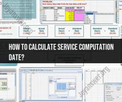 Calculating Your Service Computation Date: A Federal Employment Guide