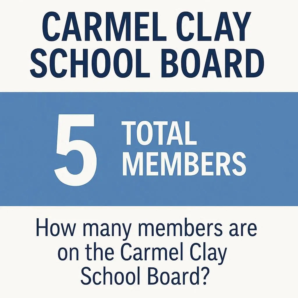 Carmel Clay School Board: Number of Members Explained
