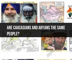 Caucasians and Aryans: Historical and Cultural Perspectives