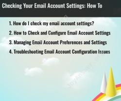 Checking Your Email Account Settings: How To