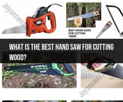 Choosing the Ideal Hand Saw for Wood Cutting