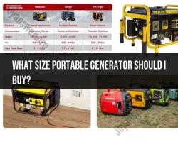 Choosing the Right Portable Generator Size: Power on the Go