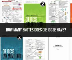 CIE IGCSE zNotes: Exploring the Study Material Repository
