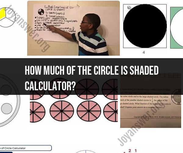 Circle Shaded Area Calculator: Find the Proportion
