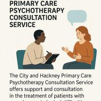 City and Hackney Primary Care Psychotherapy Consultation Service Explained