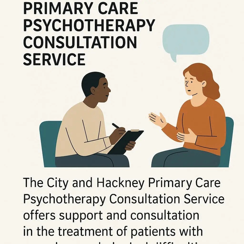 City and Hackney Primary Care Psychotherapy Consultation Service Explained