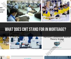 CMT in Mortgage: Understanding the Acronym