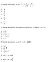 College Algebra CLEP: How to CLEP Test for College Algebra?