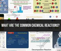Common Chemical Reactions: Essential Chemistry Concepts
