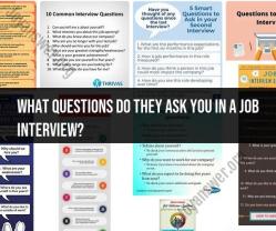 Common Job Interview Questions: Interview Preparation