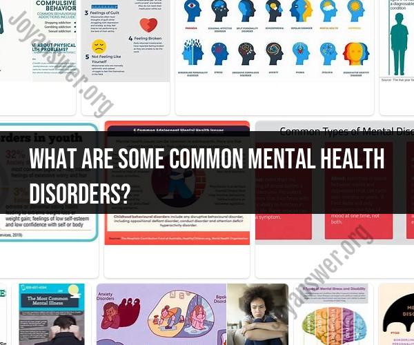 Common Mental Health Disorders: Overview and Examples