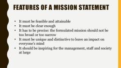 Components of a Good Mission Statement: Essential Inclusions