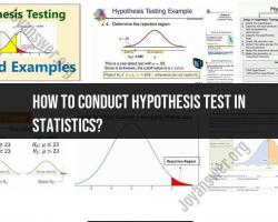 Conducting a Hypothesis Test in Statistics: Step-by-Step Guide