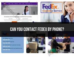 Contacting FedEx by Phone: Customer Support Information