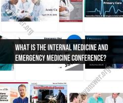 Converging Medicine and Emergency: The Internal Medicine and Emergency Medicine Conference