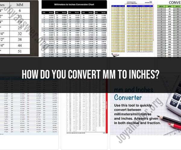 Converting Millimeters to Inches: Simple Step-by-Step Guide