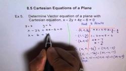 Converting Parametric Equations to Cartesian Equations: Equation Transformation
