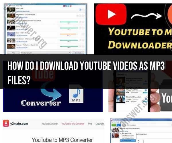 Converting YouTube Videos to MP3: A Guide to Downloading Audio Files