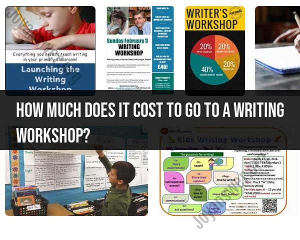 Cost Considerations for Writing Workshops