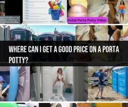 Cost-Effective Porta Potty Rentals: Finding the Best Prices