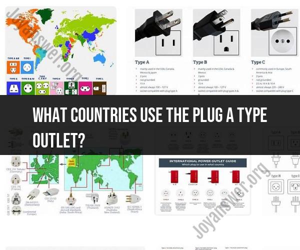 Countries Using Plug Type A Outlets: A Comprehensive List