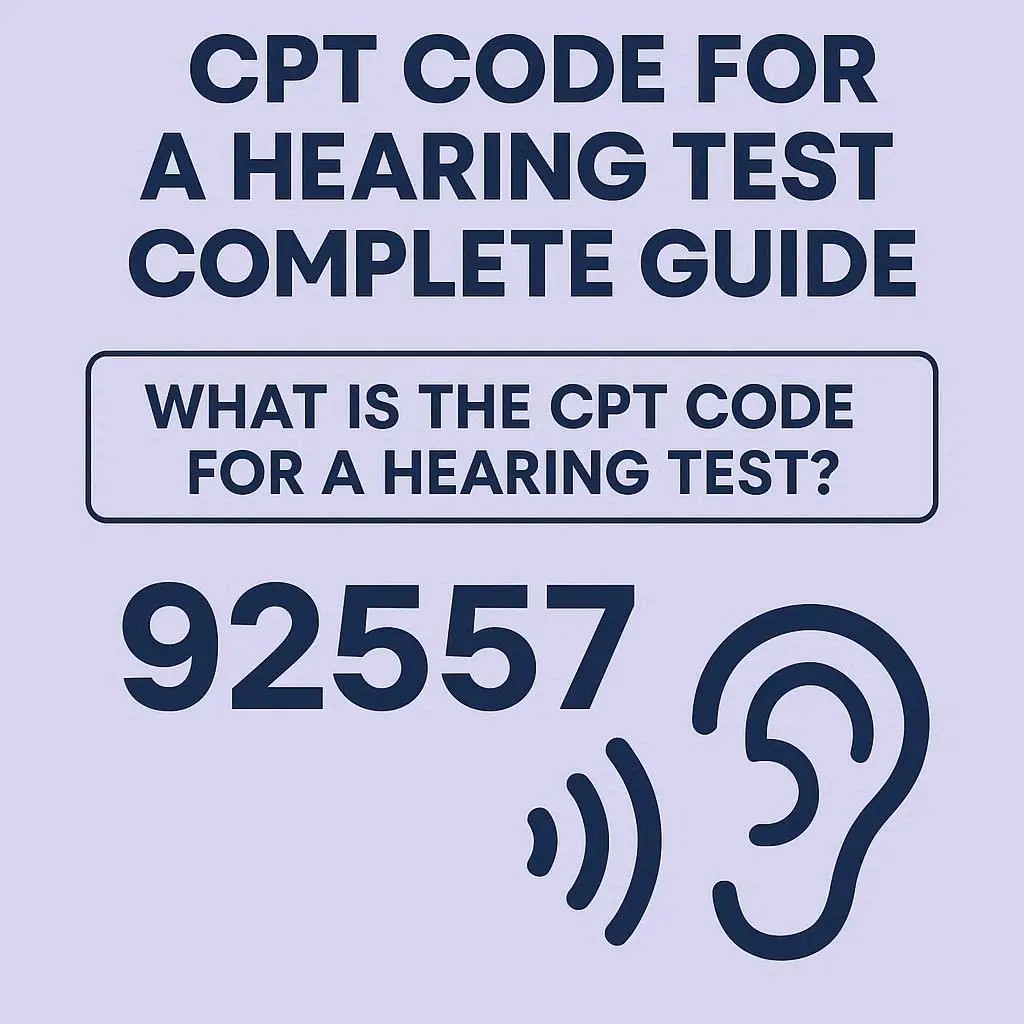 CPT Code for a Hearing Test: Complete Guide