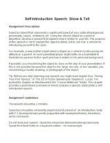 Crafting a Self-Introduction Speech: Guidelines and Tips