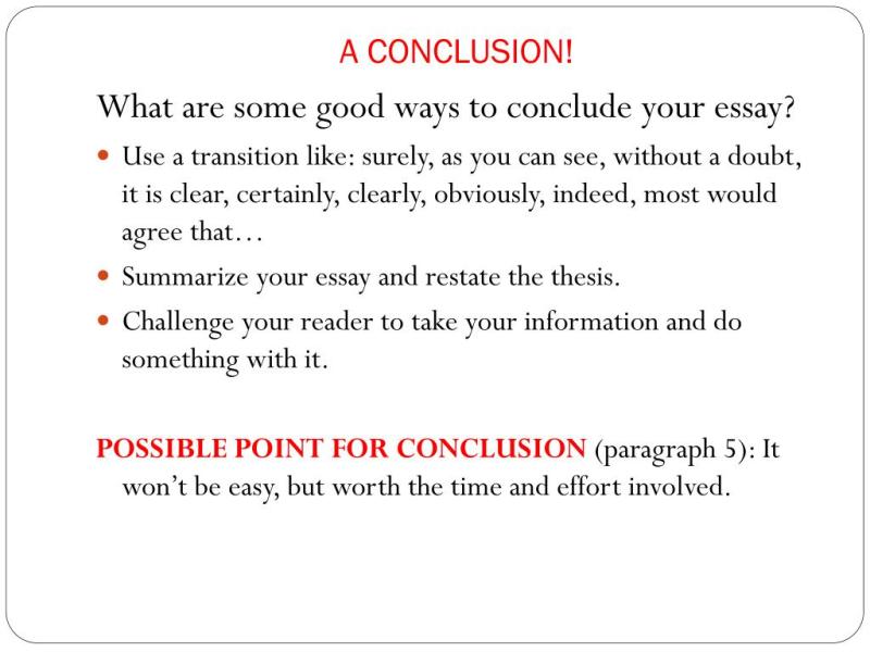 Crafting a Strong Conclusion Paragraph: Impactful Endings