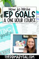 Crafting Measurable IEP Goals