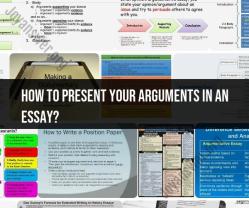 Crafting Persuasive Arguments in Your Essay: A Comprehensive Guide