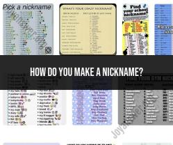 Crafting the Perfect Nickname: A Step-by-Step Guide