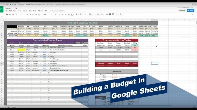 Creating a Monthly Budget on Google Sheets: Step-by-Step Guide