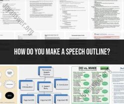 Creating a Speech Outline: Structuring Your Presentation