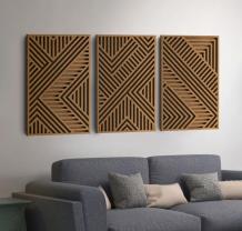 Creating Geometric Wood Wall Art: Artistic Craftsmanship