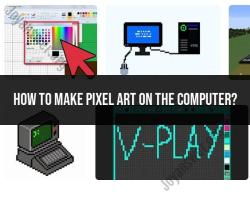 Creating Pixel Art on the Computer: Artistic Techniques