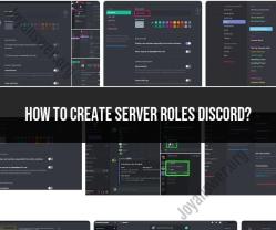 Creating Server Roles in Discord: Administration Guide