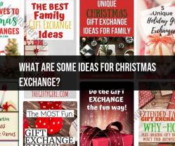Creative Ideas for Christmas Gift Exchanges